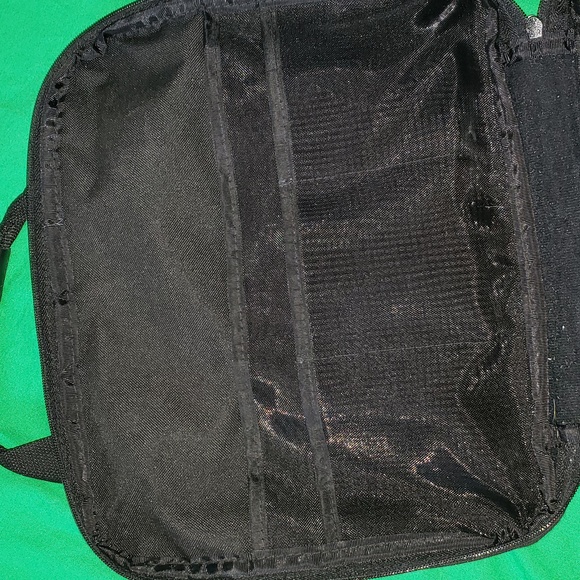 Test-Um Inc. Canvas Technician Zip-up Bag Black 12" x 10" - Picture 8 of 9